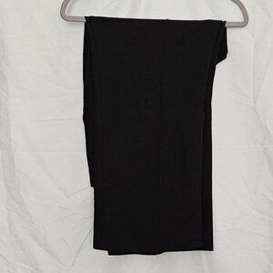 High Rise Black Trouser Pants